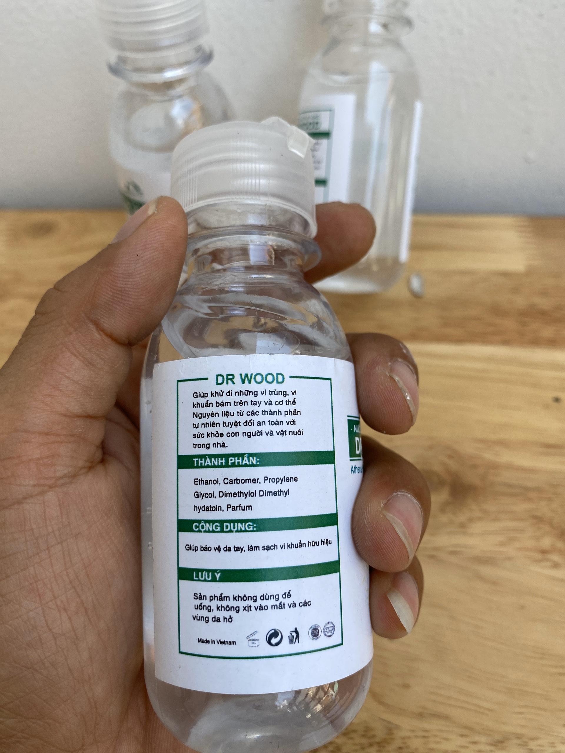 Nước Rửa Tay Khô Sát Khuẩn DR WOOD 100ml