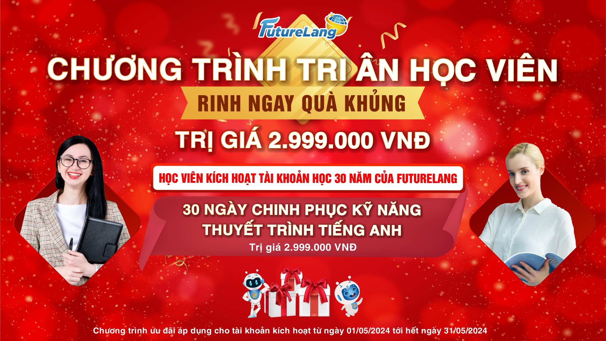 Future Lang (Trọn đời, 1 Năm)-Mầm non-Cấp 1,2,3,Cambridge, IELTS, TOEI-Tiếng Anh mọi lứa tuổi