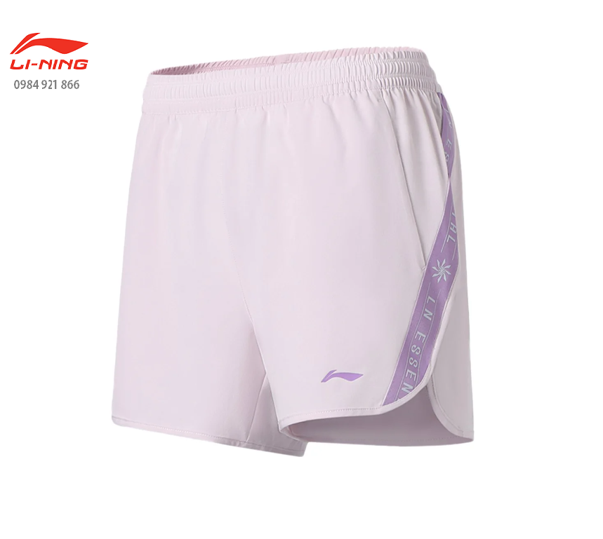 Quần short thể thao nữ lining akss356 chính hãng