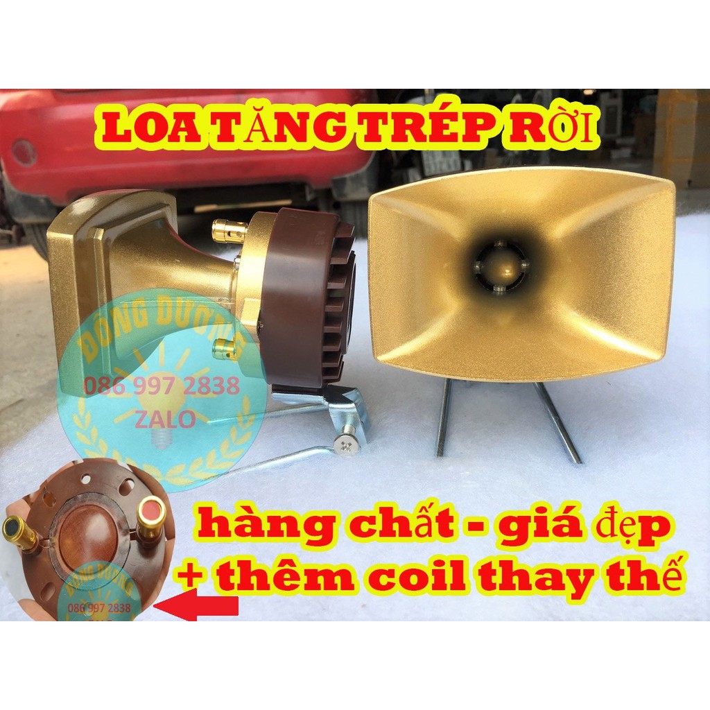 BỘ 2 LOA TREBLE  CAO CẤP PH6 - KÈM TỤ 1,5MF XỊN