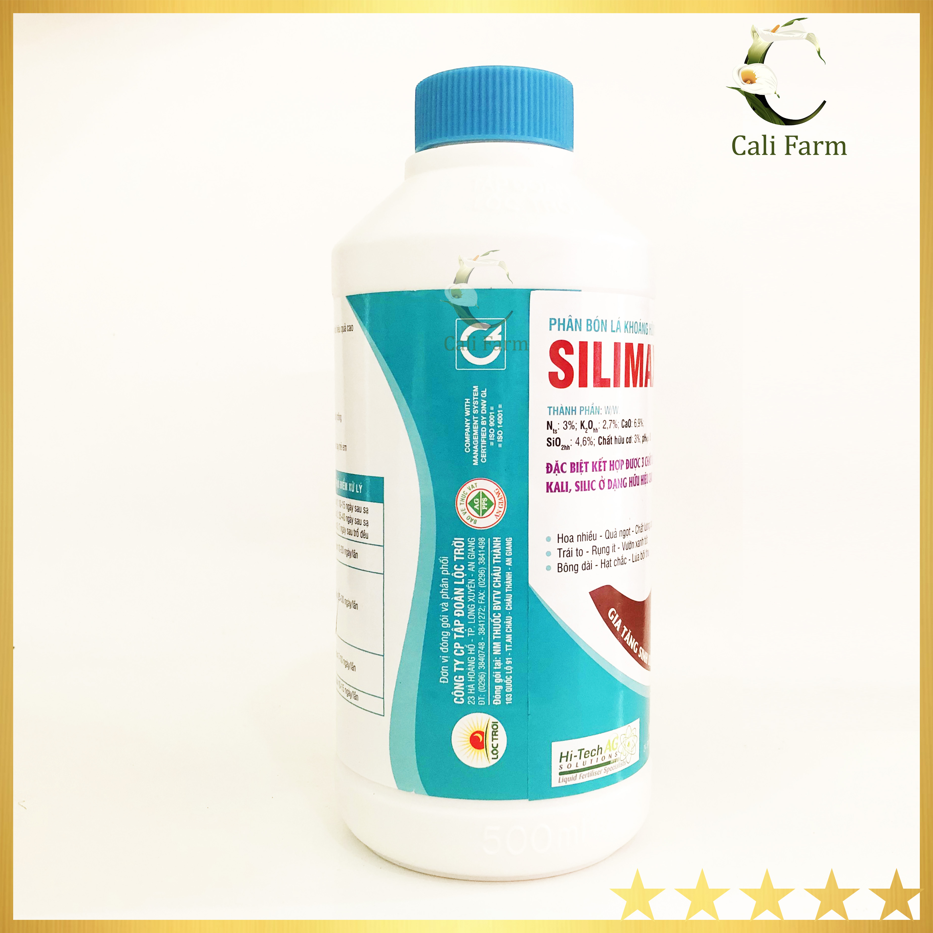 Phân bón hữu cơ cao cấp SILIMAX 500ml