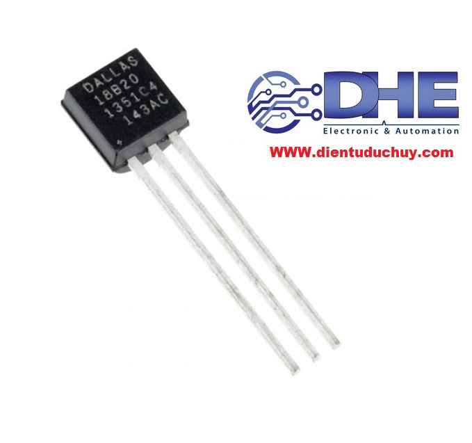 IC DS18B20 - CẢM BIẾN NHIỆT ĐỘ (LOẠI TỐT)