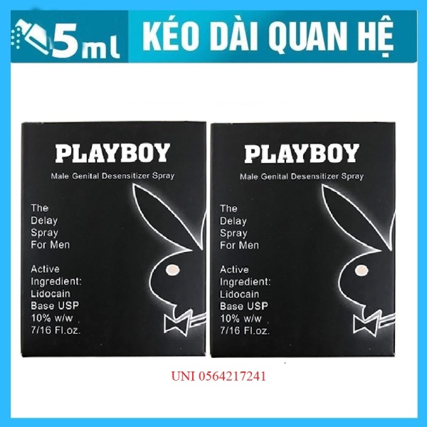 Combo 2 Chai xịt hỗ trợ chống xuất tinh sớm PlayBoy USA