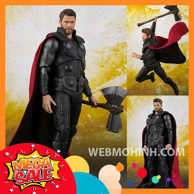 🌟GIÁ HỦY DIỆT🌟 Mô Hình Thor Thần Sấm Avengers Infinity War SHF - S.H. Figuarts Full Box