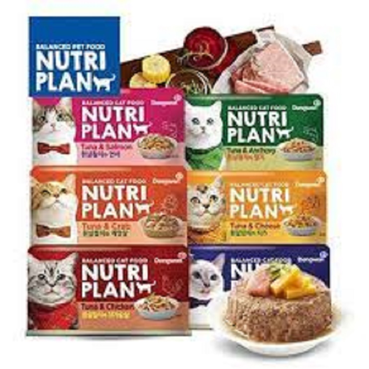[ pate ] PATE CHO MÈO NUTRI PLAN HÀN QUỐC 160G