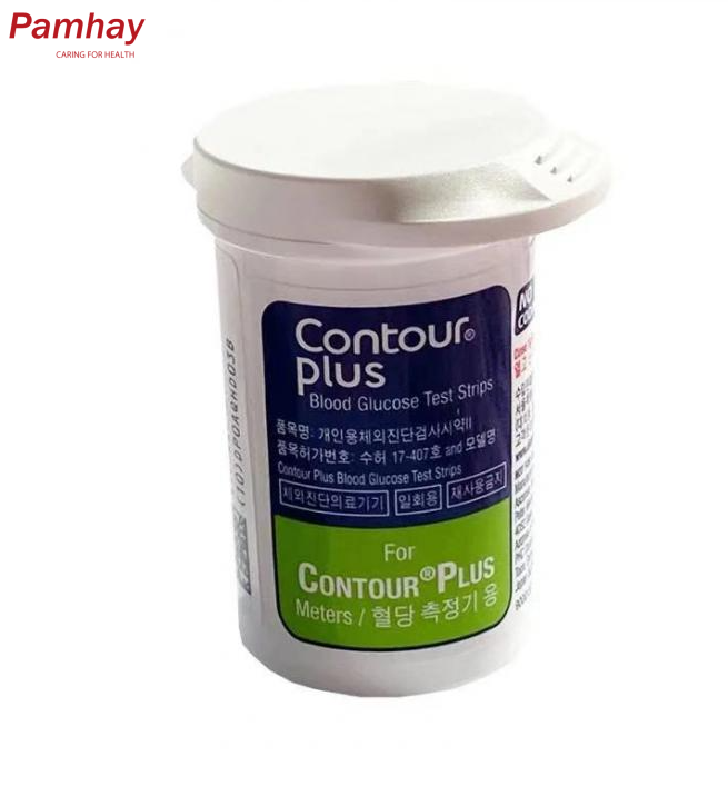 50 Que Thử Đường Huyết Contour Plus ( Exp:Latest )