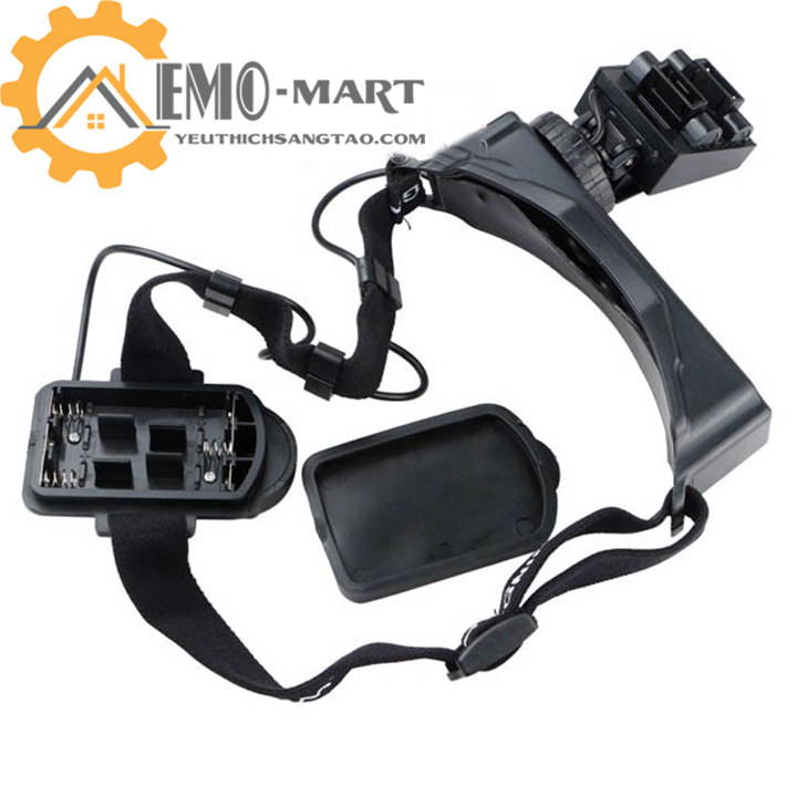 [FreeshipMAX] Kính lúp đeo đầu có đèn v3