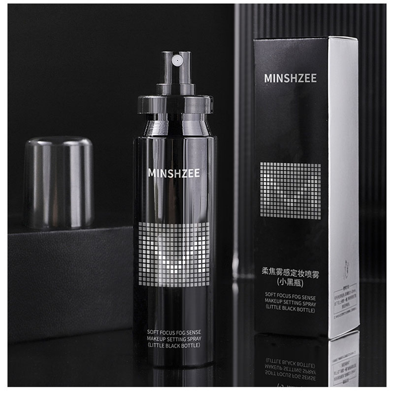 Xịt khóa Makeup cố định lớp trang điểm MINSHZEE 100ml, Xịt cố định makeup dưỡng ẩm da giữ cho lớp nền lâu trôi