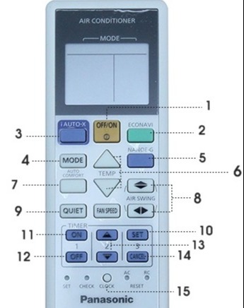 REMOTE ML PANASONIC CHÍNH HÃNG BỀN ĐẸP