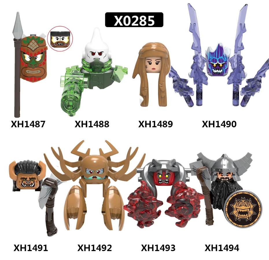 [HCM]Đồ chơi lắp ráp minifigure nhân vật X0285