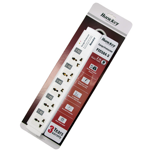 Ổ Điện 5 chấu HUNTKEY PZC504