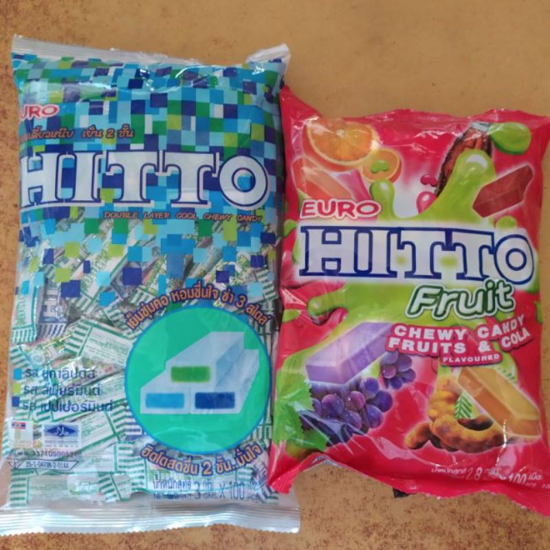 Kẹo Hitto Thái Lan Gói 100 Viên 275G