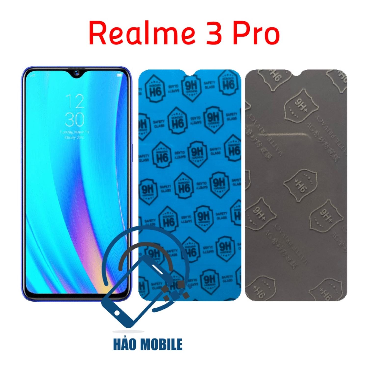 Dán cường lực dẻo nano Realme 3 Pro