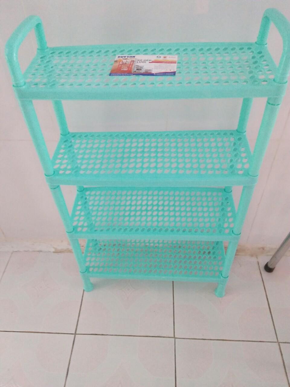 Kệ dép 4 tầng duy tân