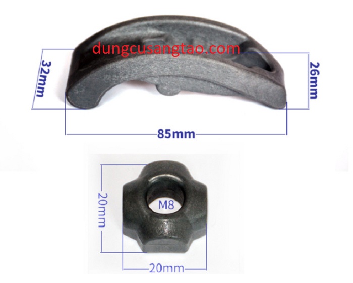 Bát kẹp phôi cho máy CNC mini Kiểu 1/ Kiểu 2(1 cặp)