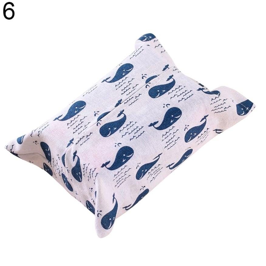 [HCM]Túi vải canvas đựng khăn giấy khăn ướt