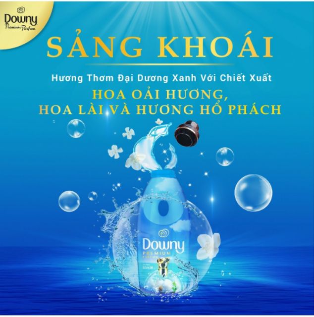 [HCM]Nước Xả Vải Downy Đại Dương Xanh (2.1L / Túi)