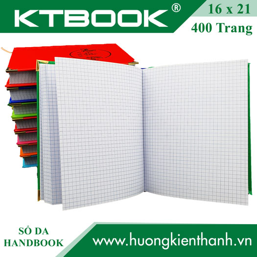 SỔ BÌA DA CAO CẤP HANDBOOK VUÔNG 400 TRANG