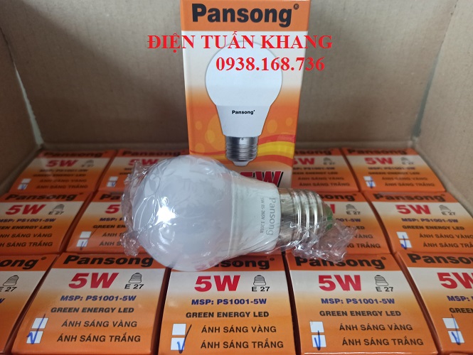 BÓNG BÚP PANSONG-5W (BULB TRỤ)