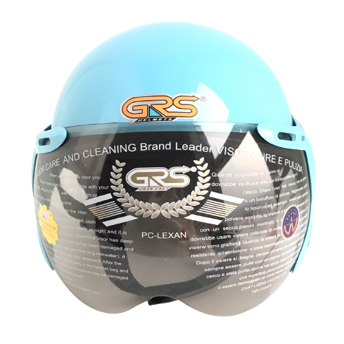 Mũ bảo hiểm GRS A33K (Xanh nhạt bóng)