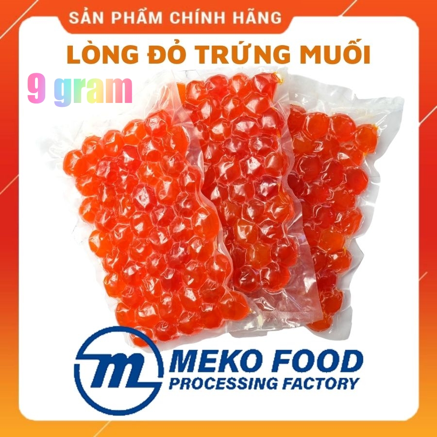 [SIÊU RẺ] COMBO 2 TÚI Lòng đỏ trứng vịt muối cỡ NHỎ 9gram (50 trứng/túi hút chân không)