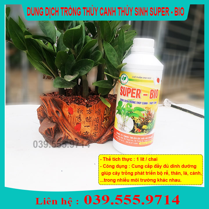 Dung dịch trồng thủy canh bio