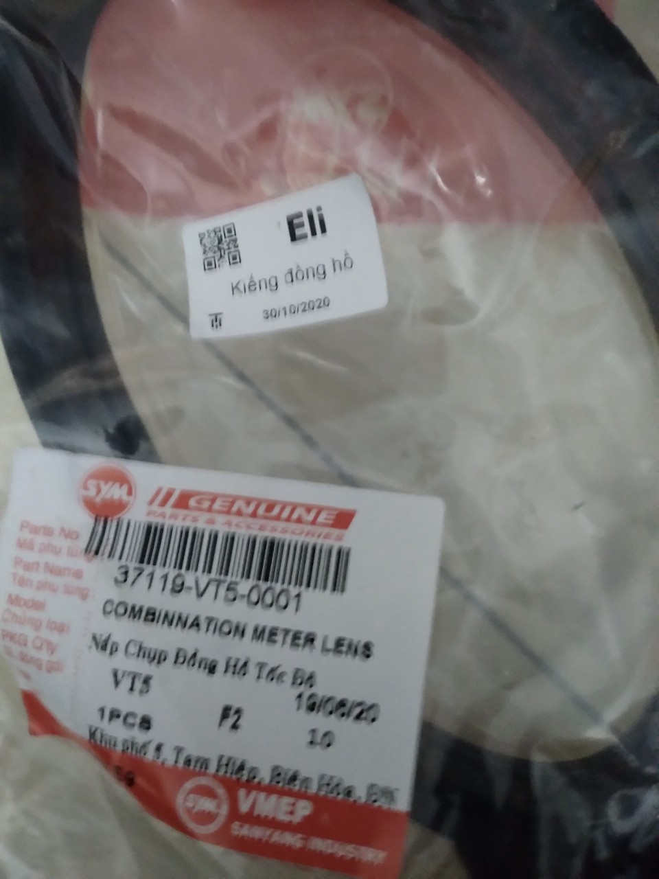 [HCM]NẮP KÍNH ĐỒNG HỒ CHO XE ATILA SYM