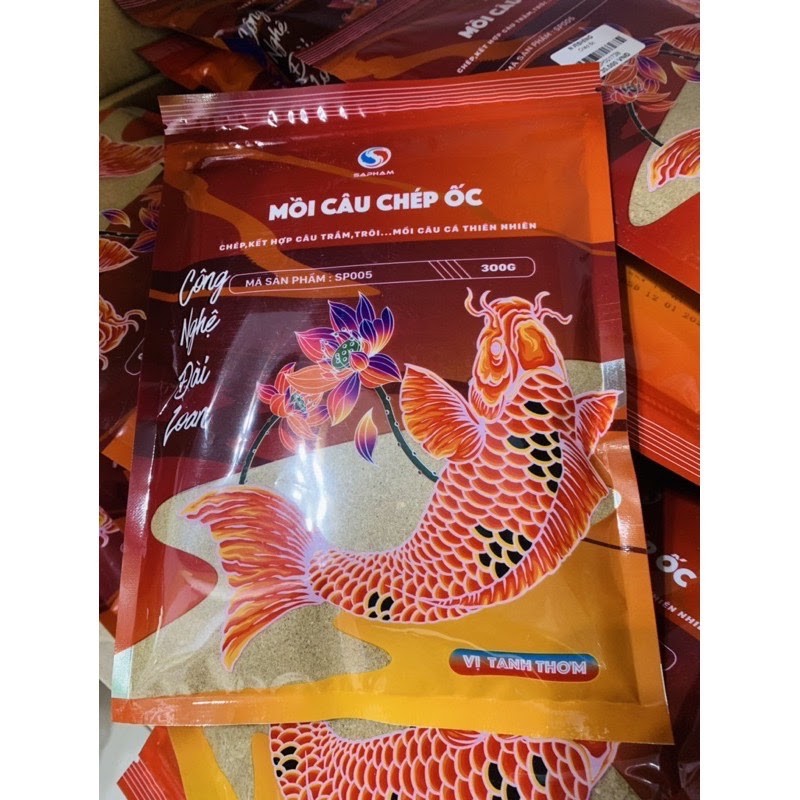 Mồi câu cá chép ốc | Thính dụ cá chép Sapham - Sa Phạm Fishing