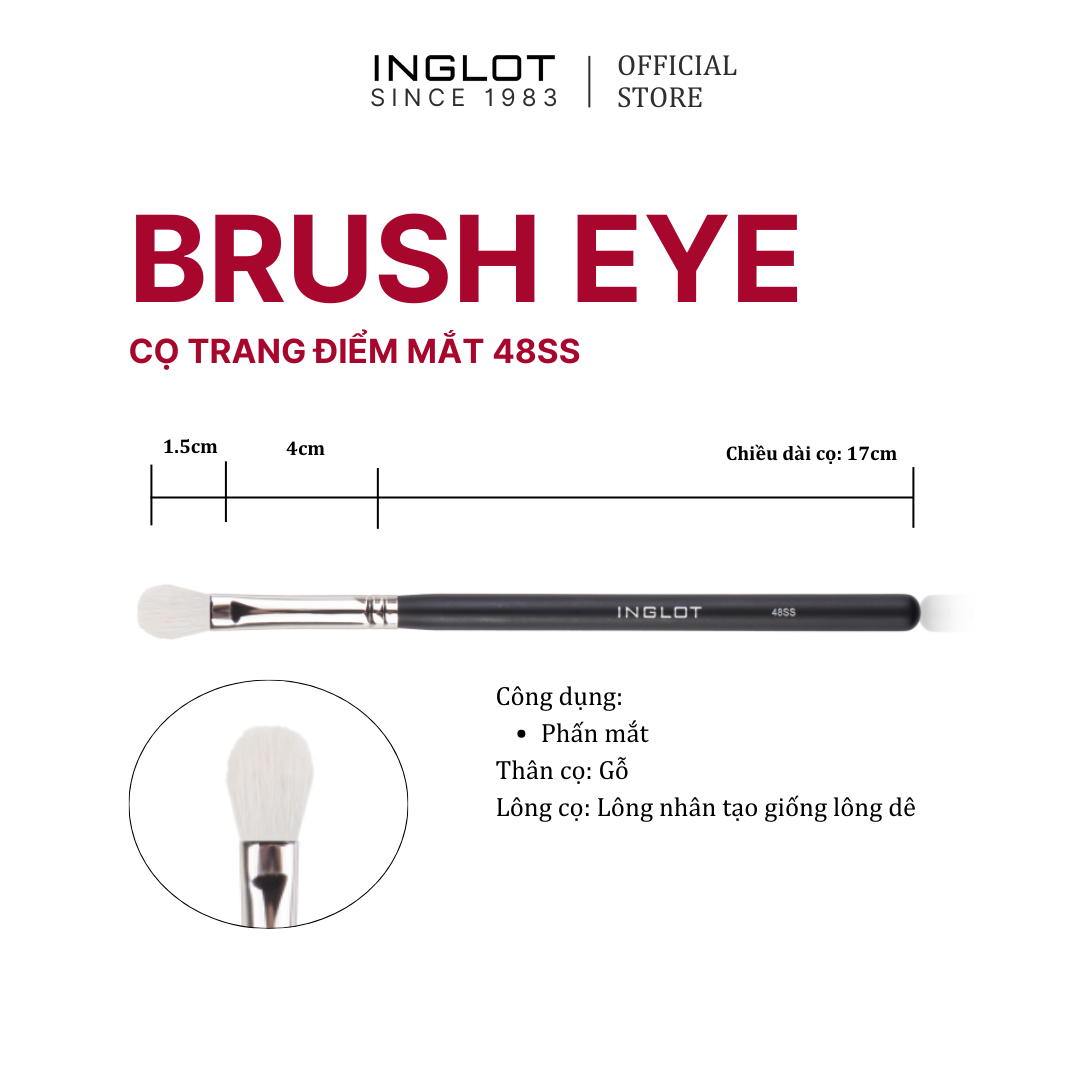 Cọ trang điểm mắt Makeup Brush 48Ss Inglot