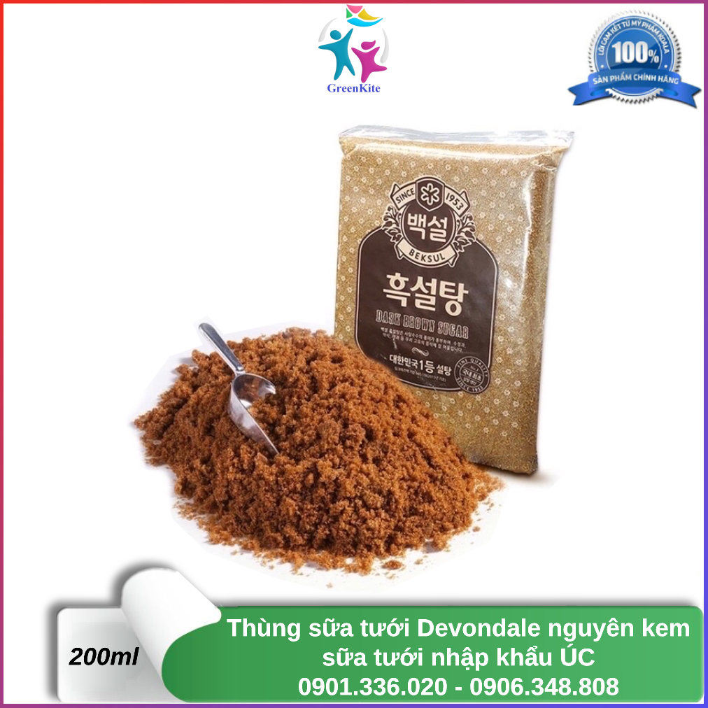 Đường Đen Beksul 1Kg - Nhập Khẩu Hàn Quốc