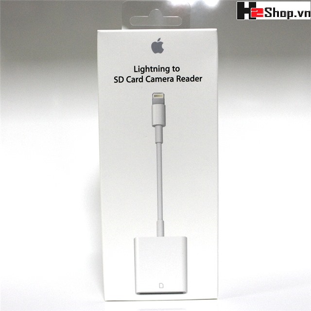 [HCM]CÁP LIGHTNING TO SD CARD CAMERA READER CHÍNH HÃNG FULLBOX
