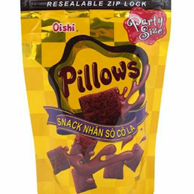 Oishi Pillows Vị Socola 100G