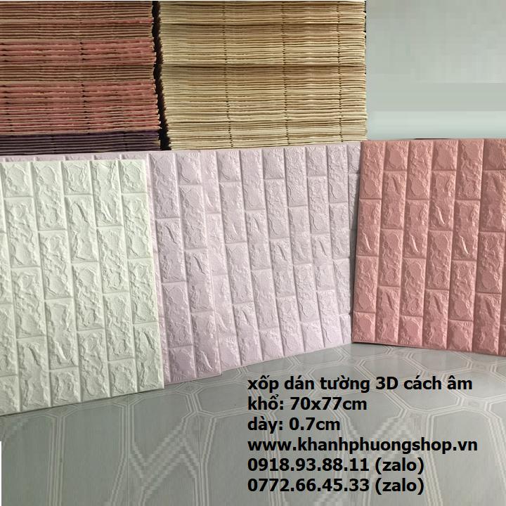 [HCM]xốp dán tường 3D - xốp dán tường