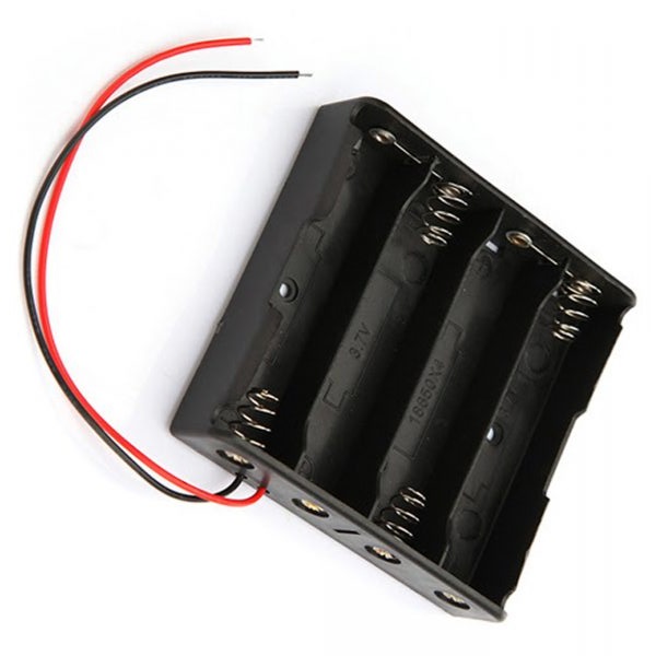 Hộp đế pin 18650 4 cell