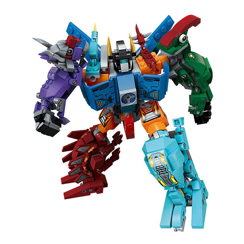 Đồ chơi cho bé  , Lắp ráp mô hình Robot Không Gian Kích thước  38x27 cm  robot biến hình Bằng nhựa ABS an toàn