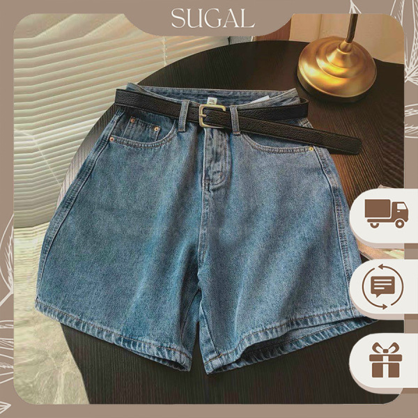 Nơi bán Quần Short Jeans Nữ Cao Cấp Lưng Siêu Cao Tôn Dáng ULZZANG Thời Trang Sugal SHORT NU 0011