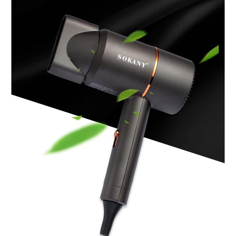 Máy sấy tóc tạo kiểu tóc sokany sk2202 1200w làm khô tóc nhanh - mới