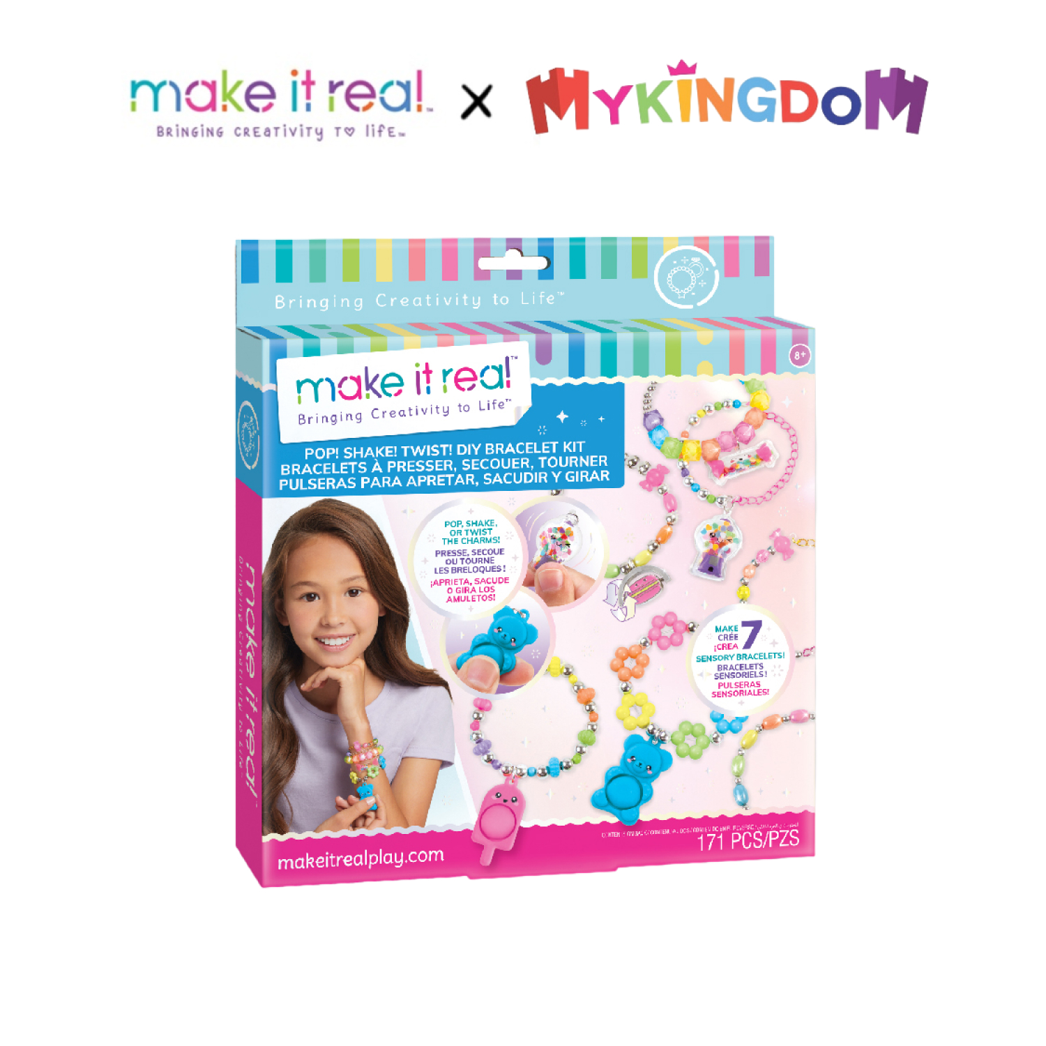 Đồ chơi bộ thiết kế vòng tay độc đáo make it real 1328mir