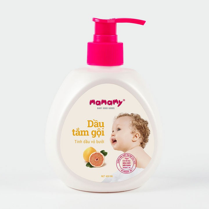 BỌT TẮM GỘI MAMAMY 400ML