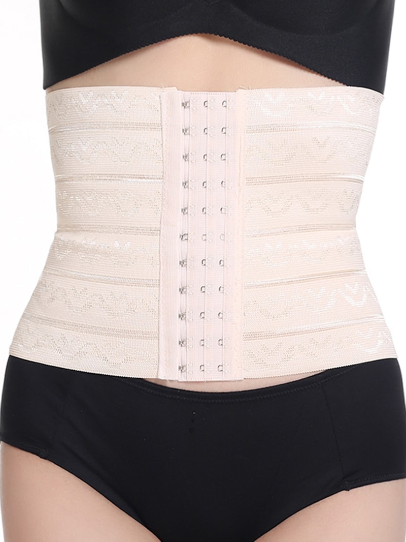 ĐAI NỊT BỤNG ĐỊNH HÌNH THUN CO GIÃN 2 LỚP TẠO VÒNG EO THON GỌN GIẢM MỠ đánh tan mỡ bụng bó eo định hình vòng eo sau sinh thẳng lưng khi cho con bú