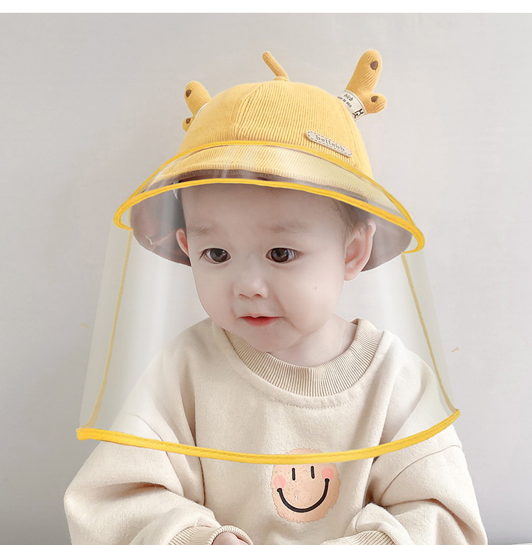 {Freeship + tặng quà} Nón bé gái bé trai 1 - 3 tuổi tai bèo dễ thương có Tấm Che Bảo Vệ Mặt Chống Giọt Bắn Cho Bé Trai và Bé Gái
