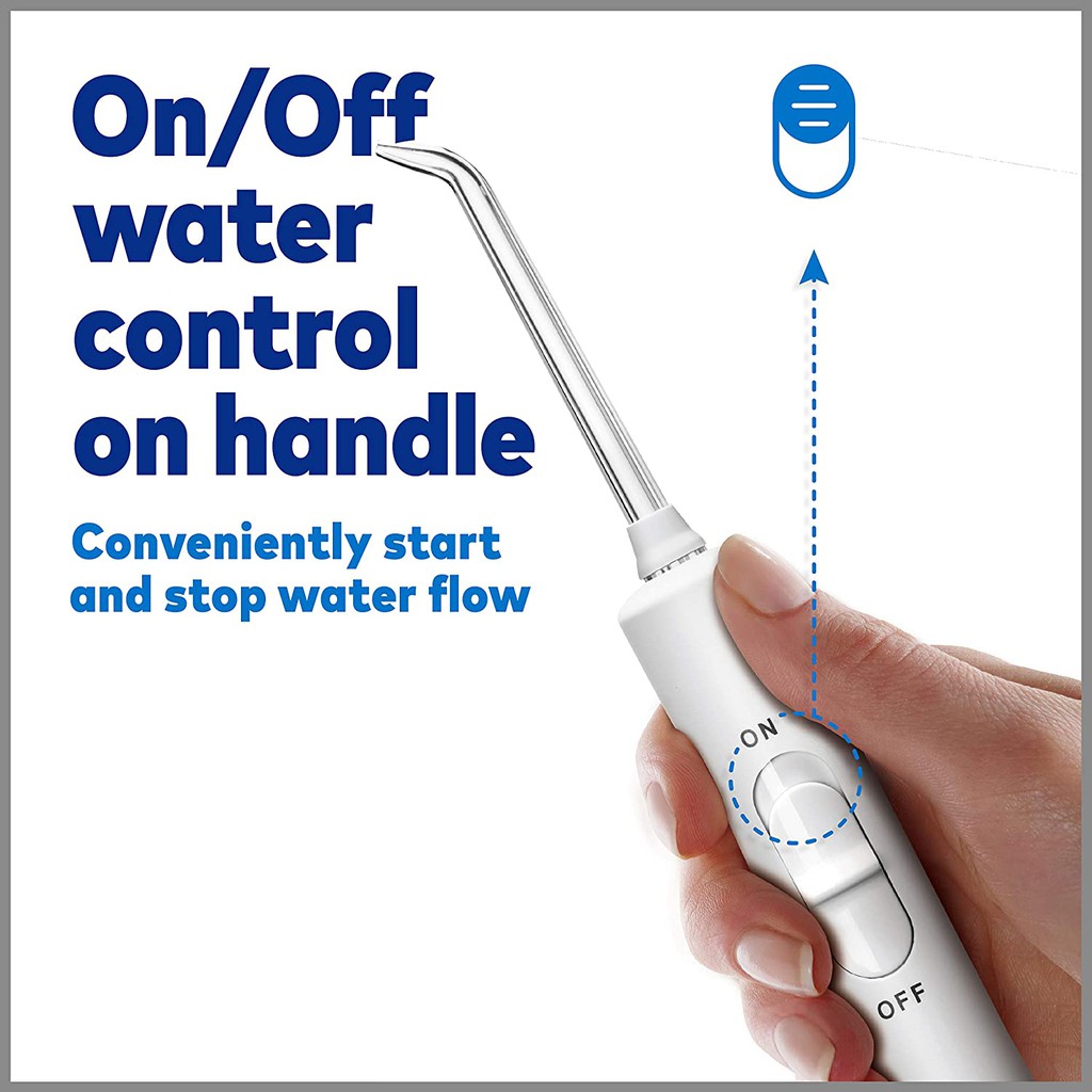 [Mỹ] Máy Tăm Nước Waterpik WP-320 Nano Plus Water Flosser [Tặng kèm đổi nguồn 110V]