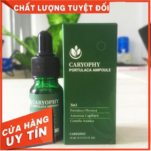 Serum Caryophy giảm mụn mờ thâm cho da dầu 10ml - Kikistore.