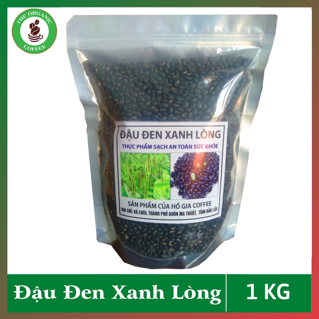 Freeship max -đậu đen xanh lòng1 bịt 1kg- vườn ươm eakmat tây nguyên