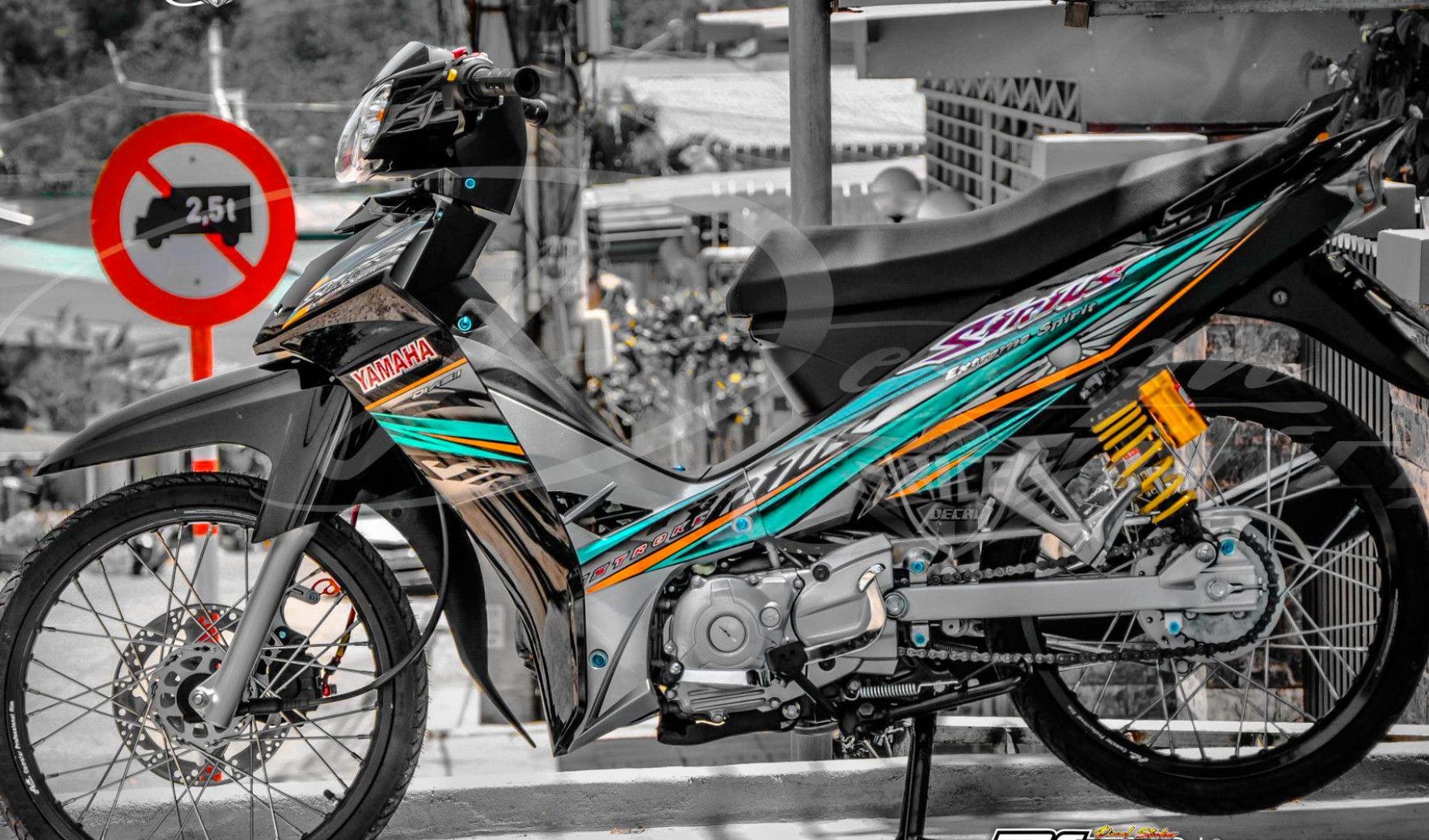 Tem rời sirius đen xanh