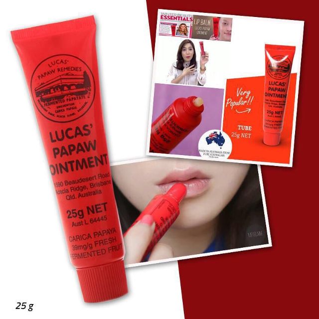 Lucas Papaw Ointment Kem Đa Năng 25g