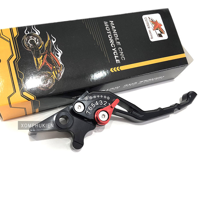 Tay thắng đĩa 7 số cnc gắn xe máy hàng đẹp