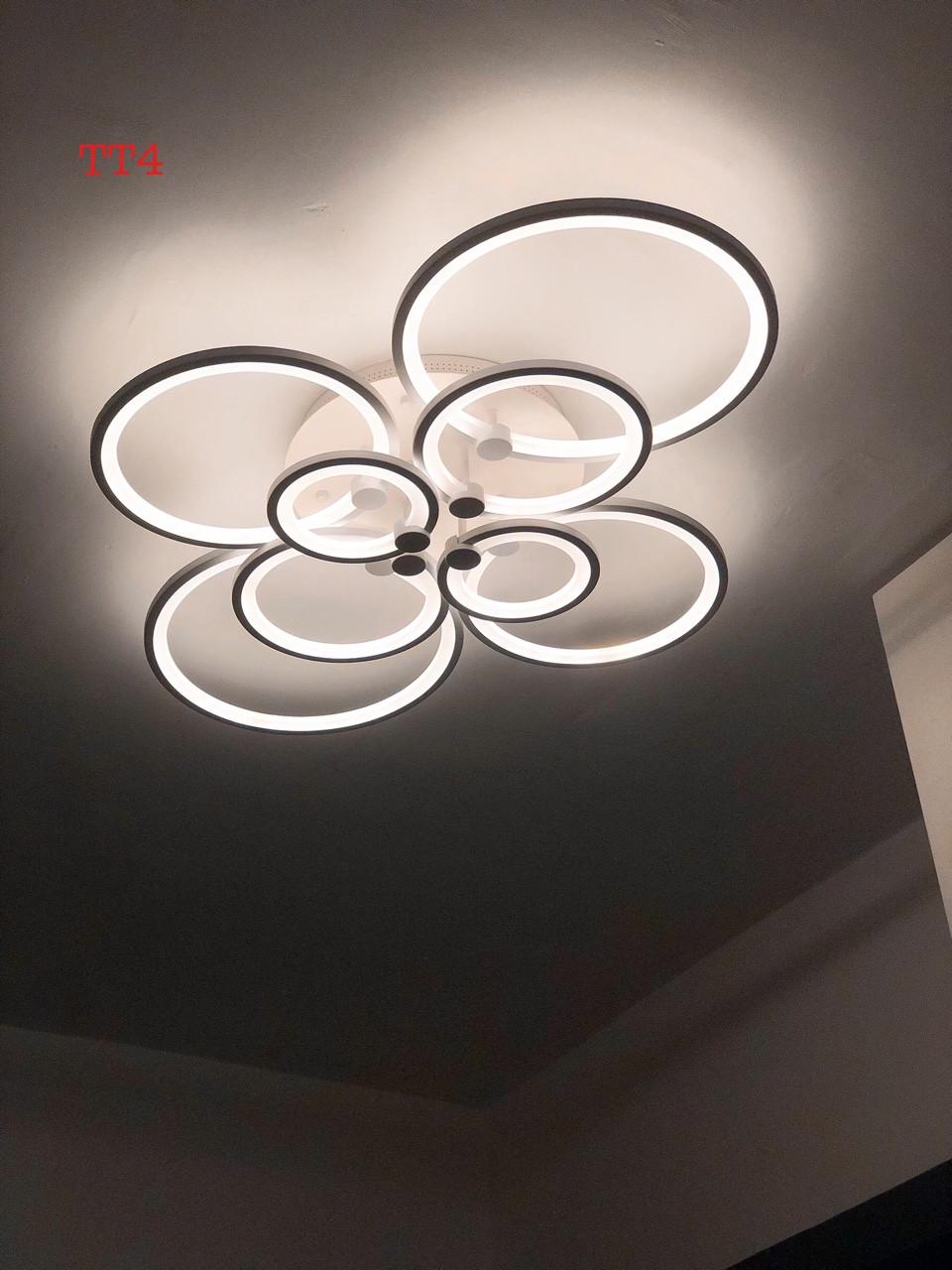 Đèn Chùm Ốp Trần Led Hiện Đại TT4