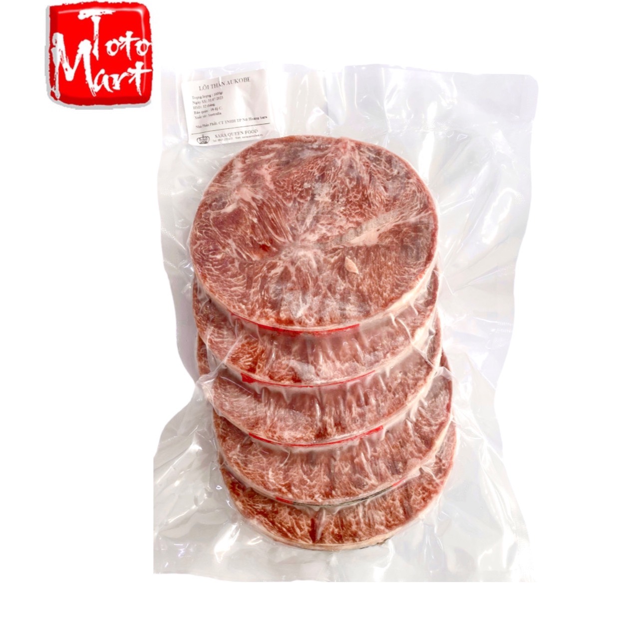 Lõi thăn bò Aukobe Úc