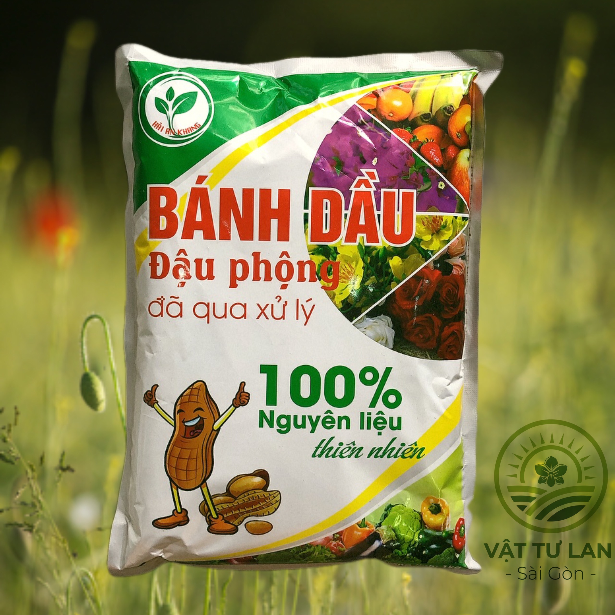 [HCM]Phân bánh dầu đậu phộng 01kg